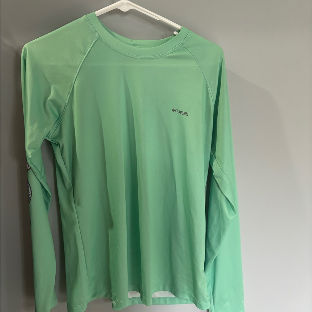 Columbia Green Long Sleeve Shirt